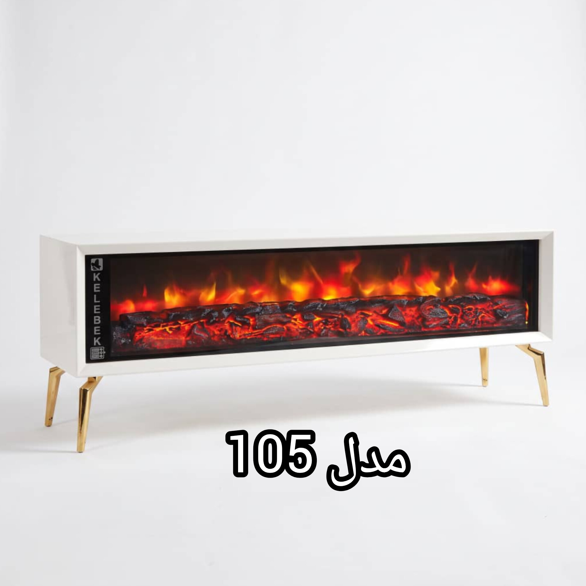 میز تلویزیون مدرن مدل 105 شومینه